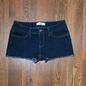 Junior's NO BOUNDARIES Jean Shorts Dark Blue Sz 9 NWOT